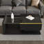 Pedestal Coffee Table with Storage-396654626
