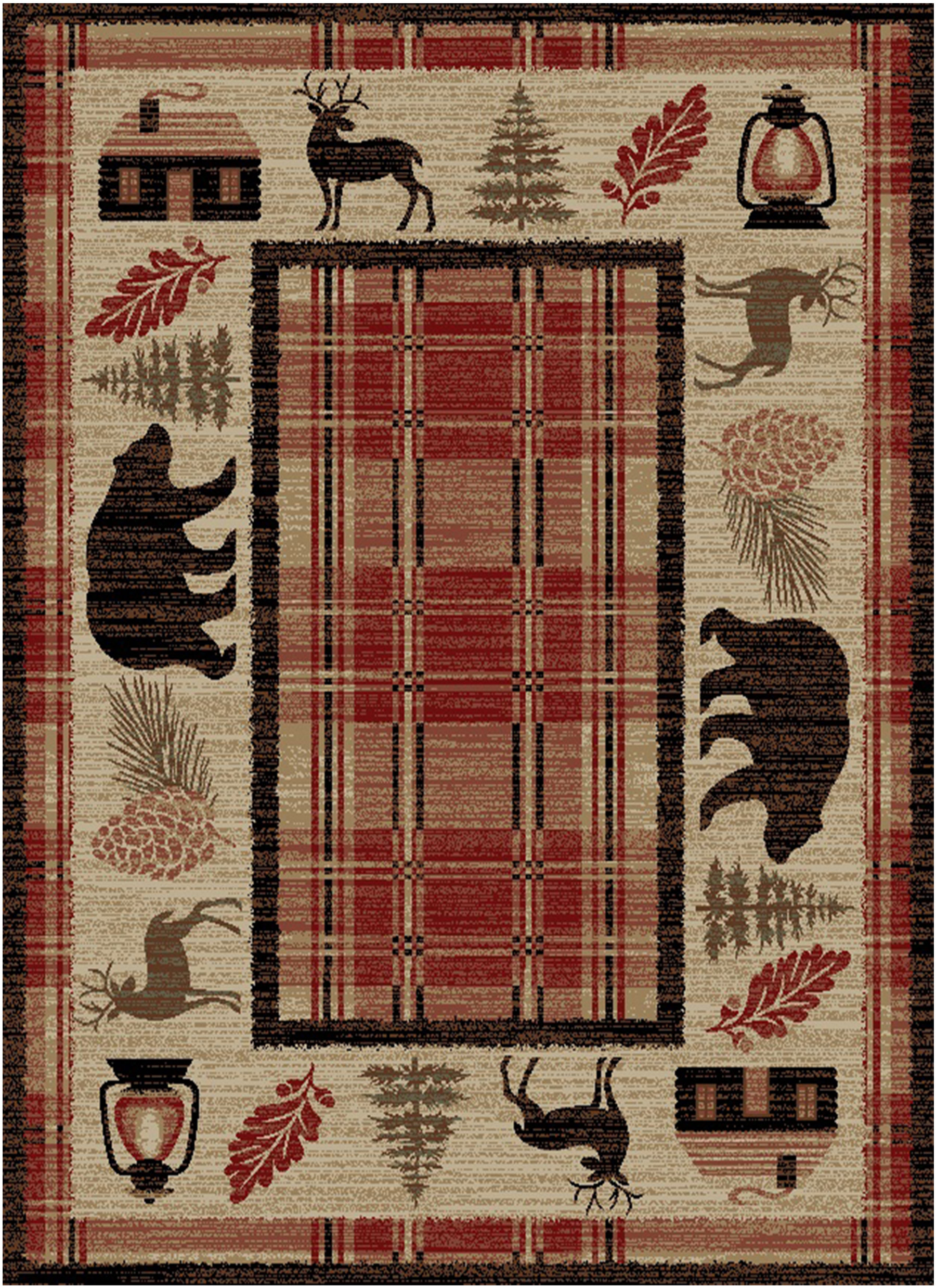 Mayberry Rug Hearthside Cabin Fever Lodge Area Rug - Wayfair Canada