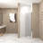 Tempered Glass Bifold Shower Door-127317856