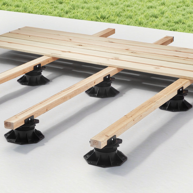 24 pieds de support de terrasse réglables 24 pi