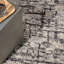 Tapis gris / ivoire à motif abstrait Rush-59251579