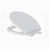 17" Round All White