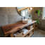 Plateau de meuble-lavabo en noyer personnalisable-128834561-128834563