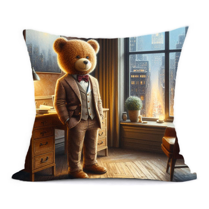 Reversible Throw Pillow