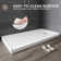 60" W X 30" D Non-slip Shower Base With Drain Assembly, Wider Threshold Design