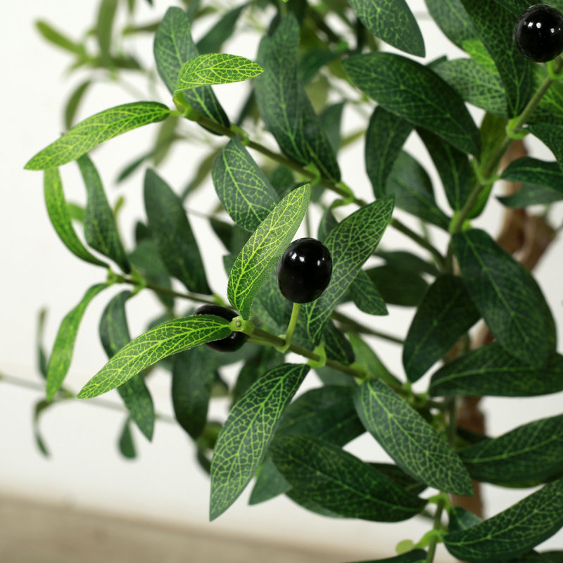 Approx. 83 Inches High Artificial Olive Tree