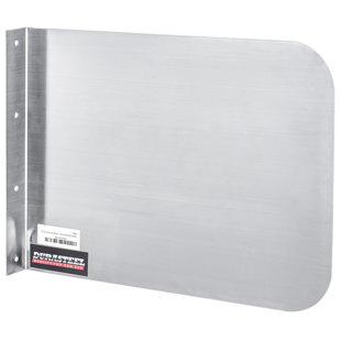Garde-boue mural en acier inoxydable 17 po x 12 po
