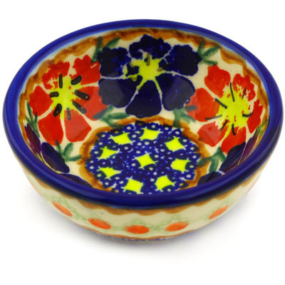 Polish Pottery 4 oz. Stoneware Dining Bowl