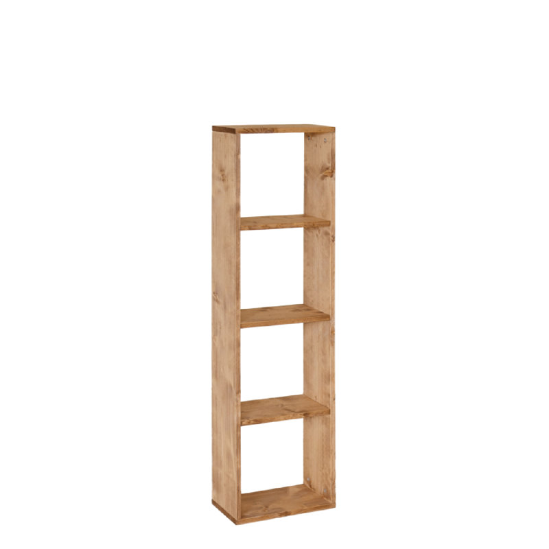 Saura Bookshelf 38, Beige, (4 Shelves) 57"H x 16"W x 8"D