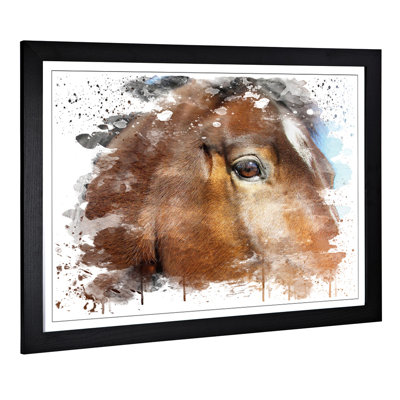 Brown Horse - Wall Art