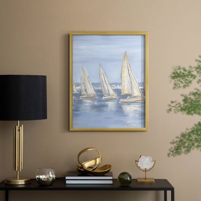 NAUTICAL Series VI, reproduction encadrée - bois massif
