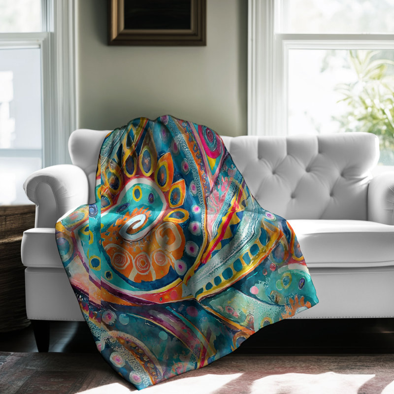 Artisanal Aesthetic - Premium Sherpa Blanket, L 60 po x L 80 po