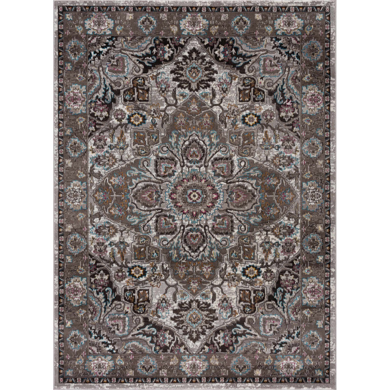 Oriental Indoor Rug, Rectangle 7'10" x 10'3"