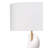 Cobra Ricestone Table Lamp with Linen Shade