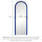 Modern Minimalist Arch-Shaped Floor-To-Ceiling Mirror