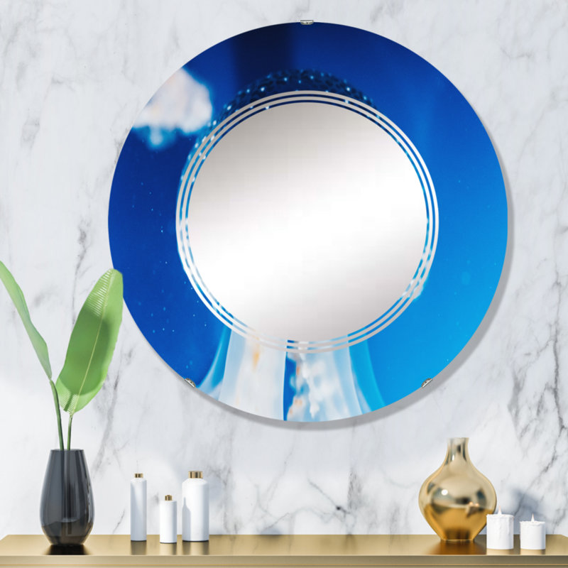 Miroir de salle de bain sans cadre, 32 po x 32 po