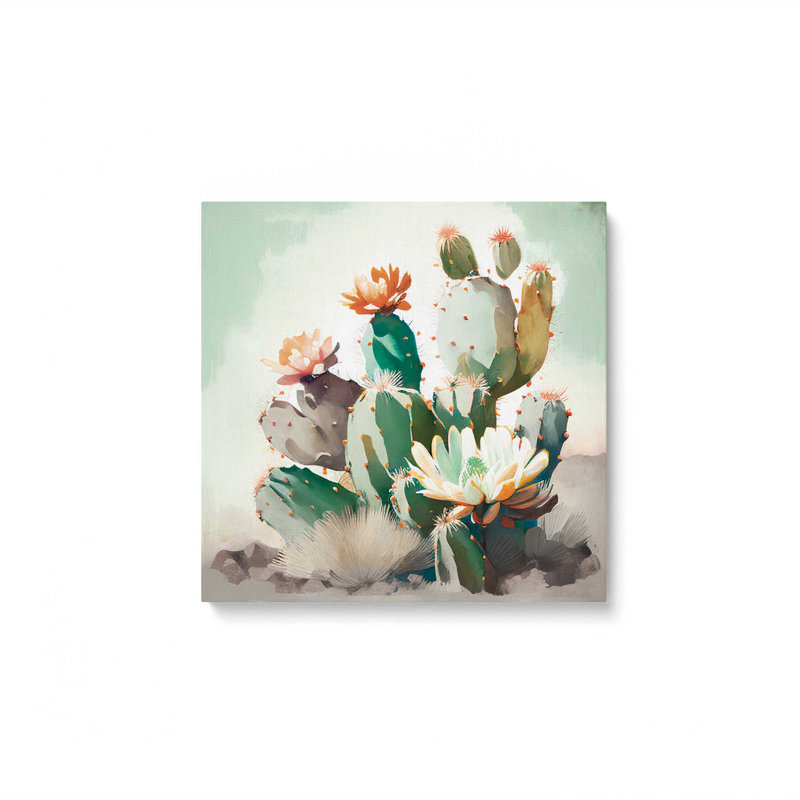 «Blossoms of the Southwest», reproduction sur toile tendue, 24" H x 24" W