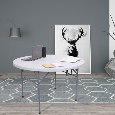 121.9cm Round Portable Banquet Table
