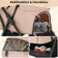 Foldable Pet Vehicle Travel Carrier-1225364164