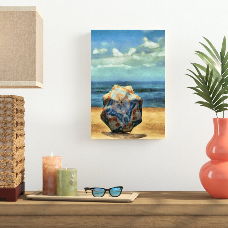 Parasol de plage III, H 18 po x l 12 po