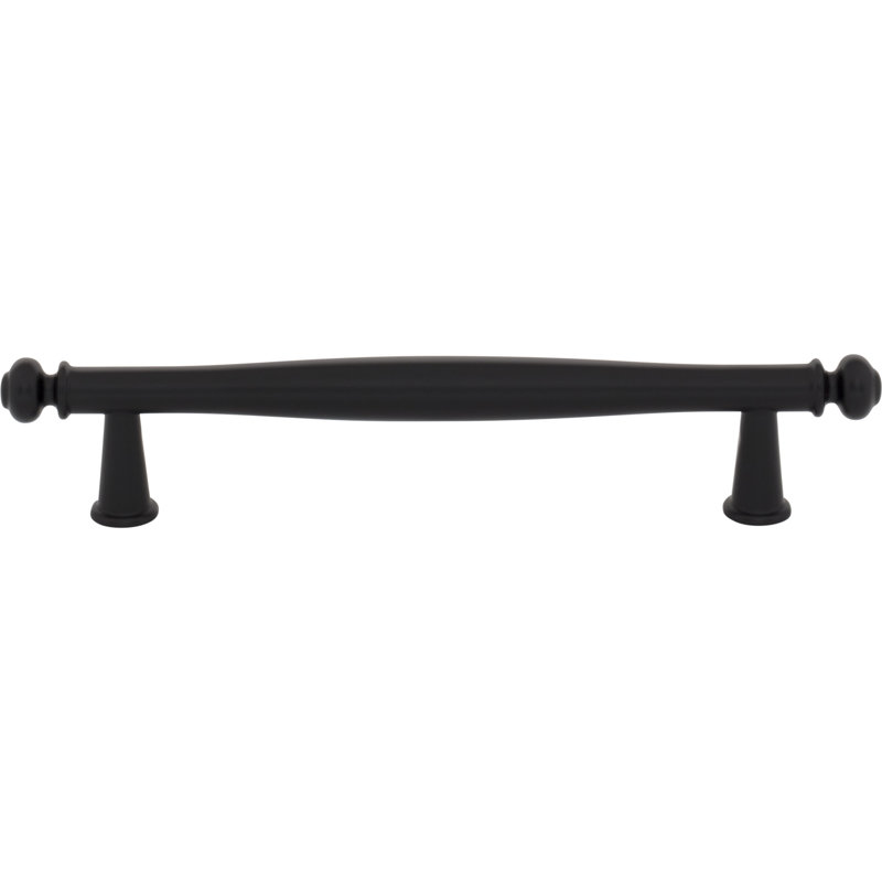 Coddington Bar Pull, Flat Black, 5 1/16" Center To Center