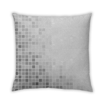 Pont Geometric Microsuede Throw Pillow