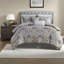 Luxurious Cotton Bedding Sets, Elegant Grey Damask Design For Home Comfort