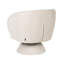 Swivel Armchair LIEKSA Light Beige