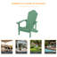 Chaise Adirondack de HiPS résistante aux intempéries-1278031078