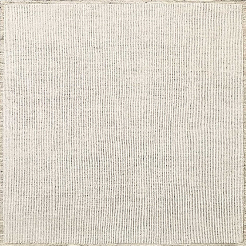Striped Indoor Rug, Square 4'