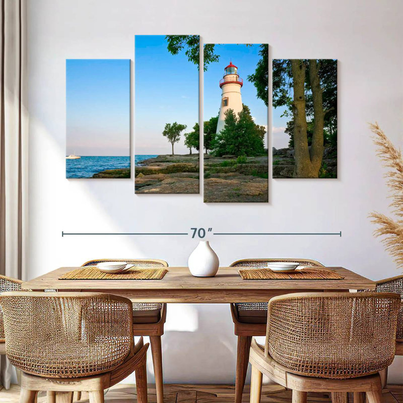 Aletra Ohio Marblehead Lighthouse, 42" H x 68" W
