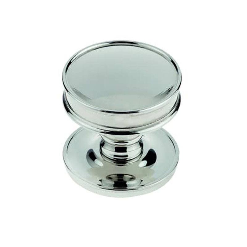 Berkeley 40mm Diameter Mushroom Knob, Polished Nickel