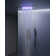Thermostatic Shower System 22.83" L x 14.96" W High-Pressure Ceiling Mount Shower Head with LED Light