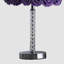 Lampe de table en métal 18,25 "Roses en fleurs