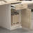 Jerrylee Rectangle Synthetic Laminate Reception Desk with Filing Cabinet