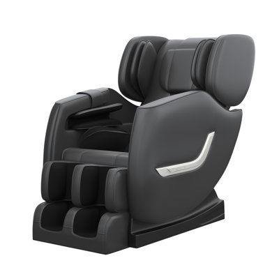 New Heated Massage Chair with Zero Gravity, Full Body Airbags, 6 Auto Modes, 8 Massage Rollers