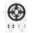 Hartzog Patio Umbrella Light with 28 LEDs and 3 Brightness Modes - Battery-Operated LED Outdoor Lighting with USB Charging Cord by Pure Garden