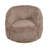 Modern Swivel Chair with Metal Frame and Plush Fabric Upholstery, Contemporary Rounded Design with Non-Woven Support for Stylish Comfort and Durability-1634795728