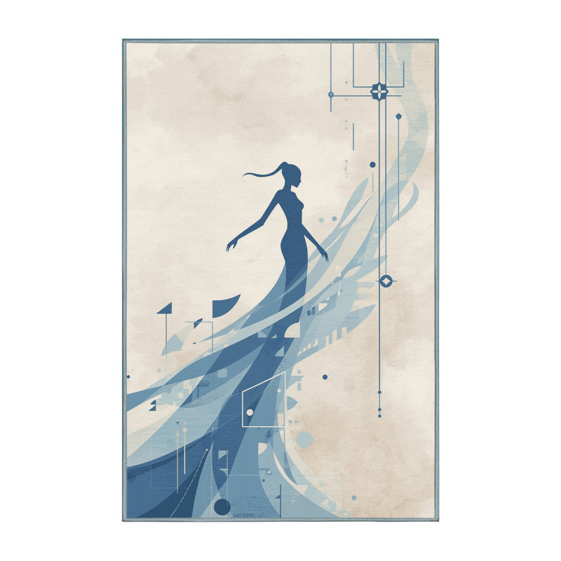 Tapis moelleux moelleux beige moelleux Faune - Reliure bleu ciel, 6 x 9