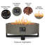 Idledale 40" Round Concrete Propane Outdoor Fire Pit by Real Flame