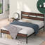 Base de lit plateforme en bambou et métal Zinus Roman-1104055753