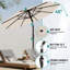 Parasol de patio 9 pi pour l'extérieur-1086488385