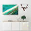 Layers Of Beach In The Maldives - Wrapped Canvas Painting-56628971