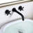 Wall Mounted Optional 2-handle Bathroom Faucet-63626987