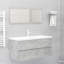 Audran 1000mm Single Bathroom Vanity with Integrated Ceramic Basin-1266195293