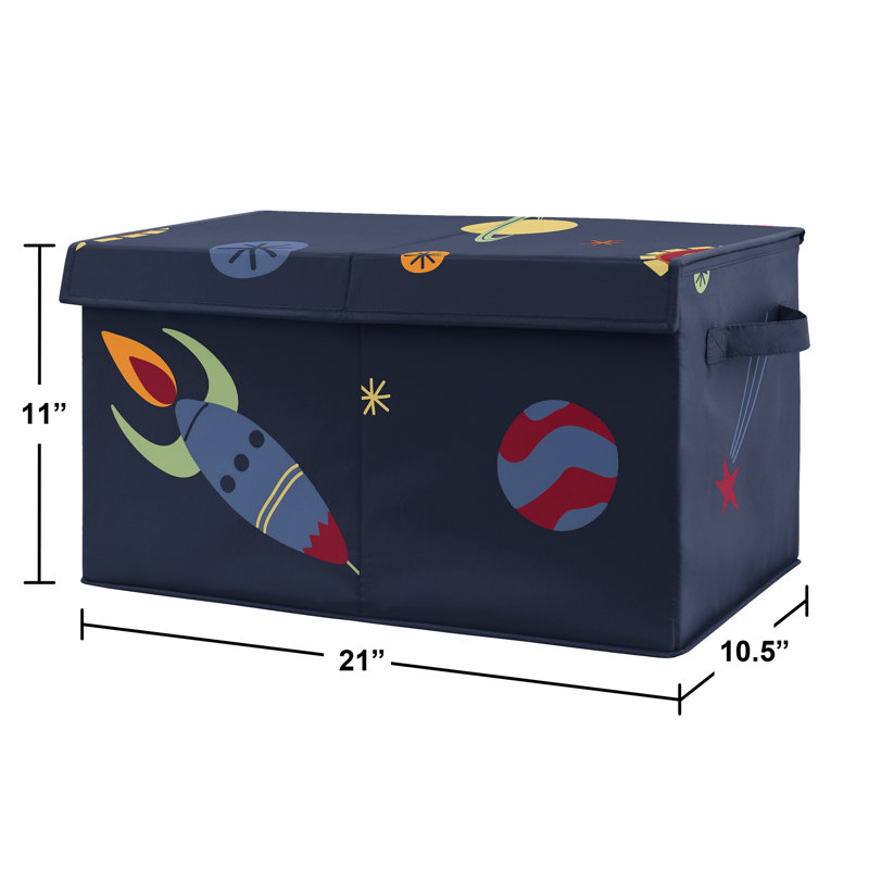 Boîte à jouets en tissu