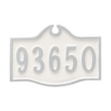 Colonial 1-Line Wall Address Plaque