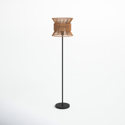 Bex 58'' Black Traditional Floor Lamp