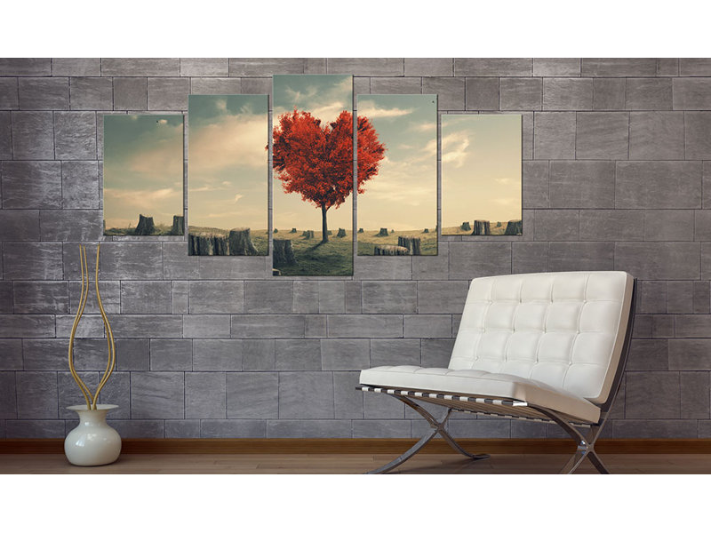 No Frame Print on Canvas, 100 cm H x 50 cm W