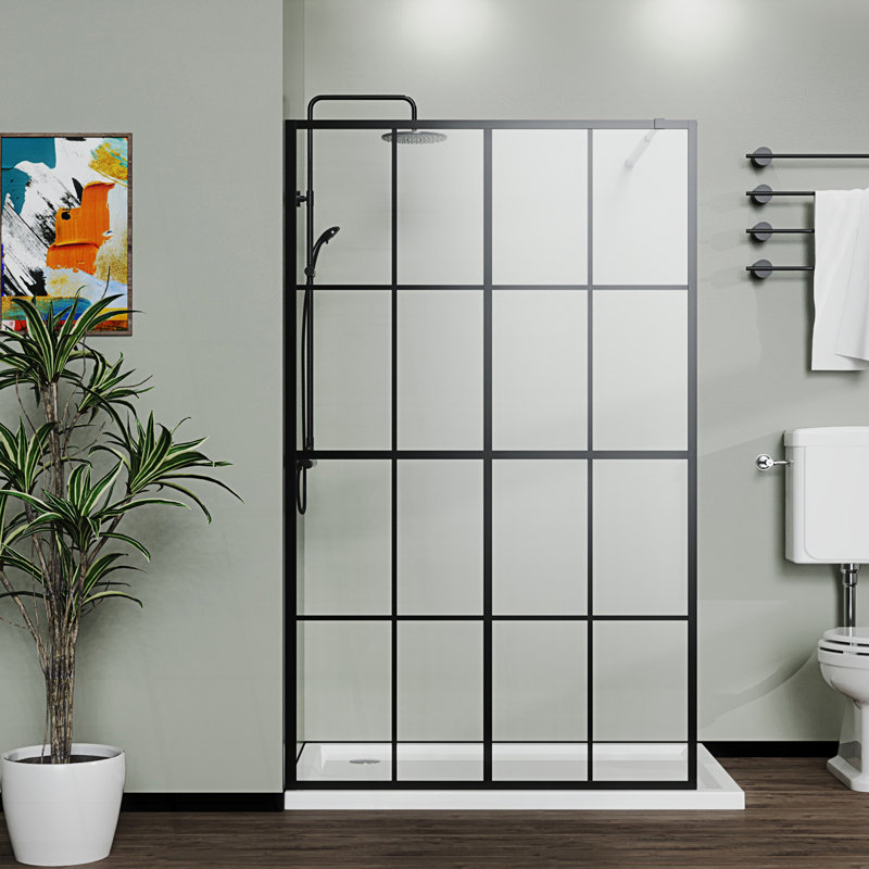 46" X 72" Shower Screen Walk-In Wet-Room